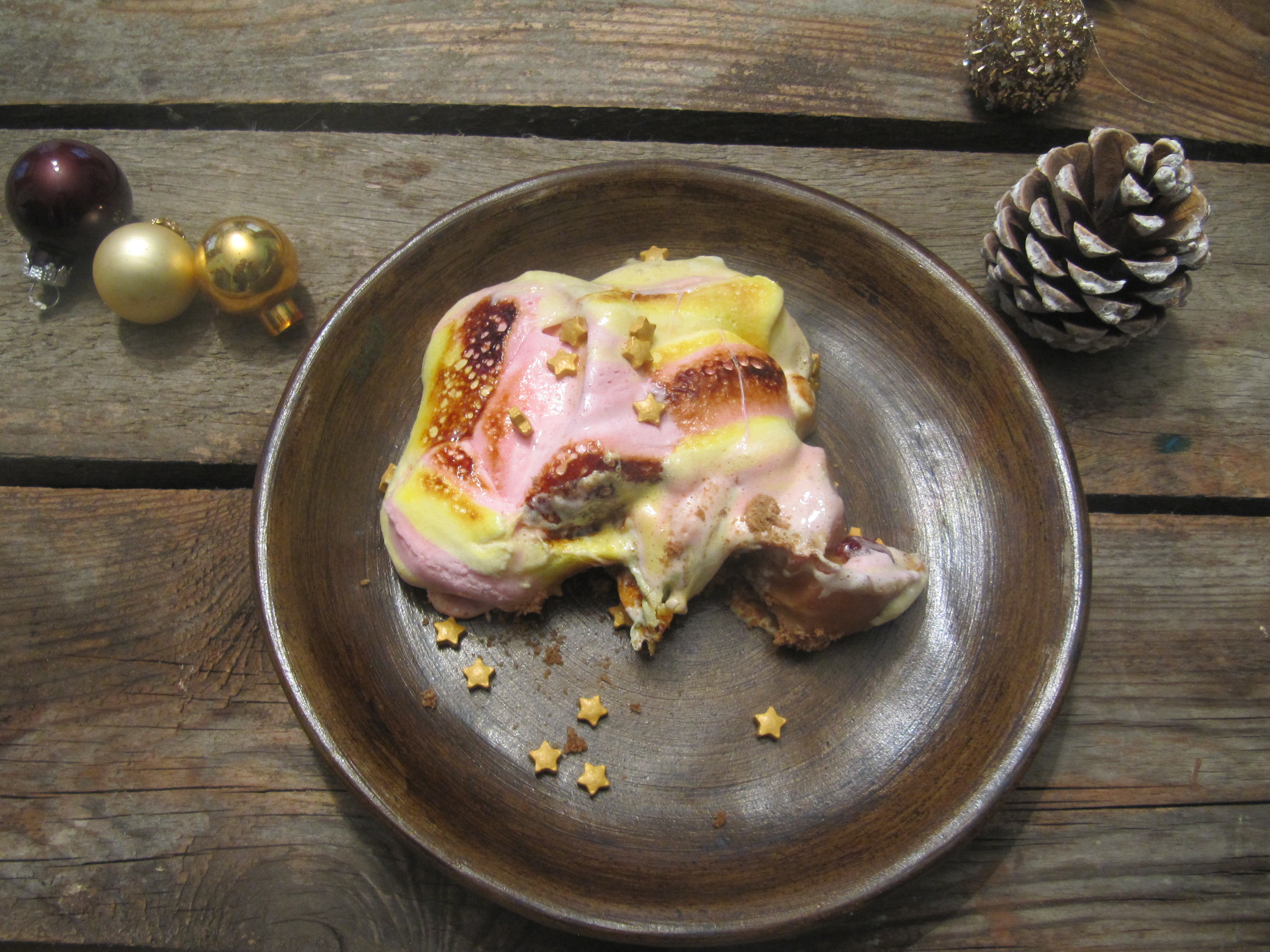 Weihnachtliches Spekulatius-Marshmellow-Dessert vom Grill. – grillpate